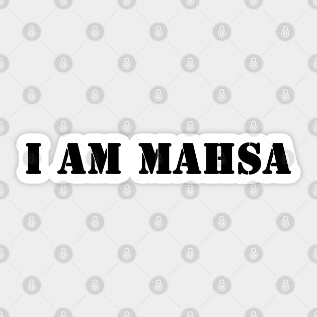 Mahsa Amini Sticker by valentinahramov